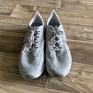 White and Gray Nike mens shoes size 12.5